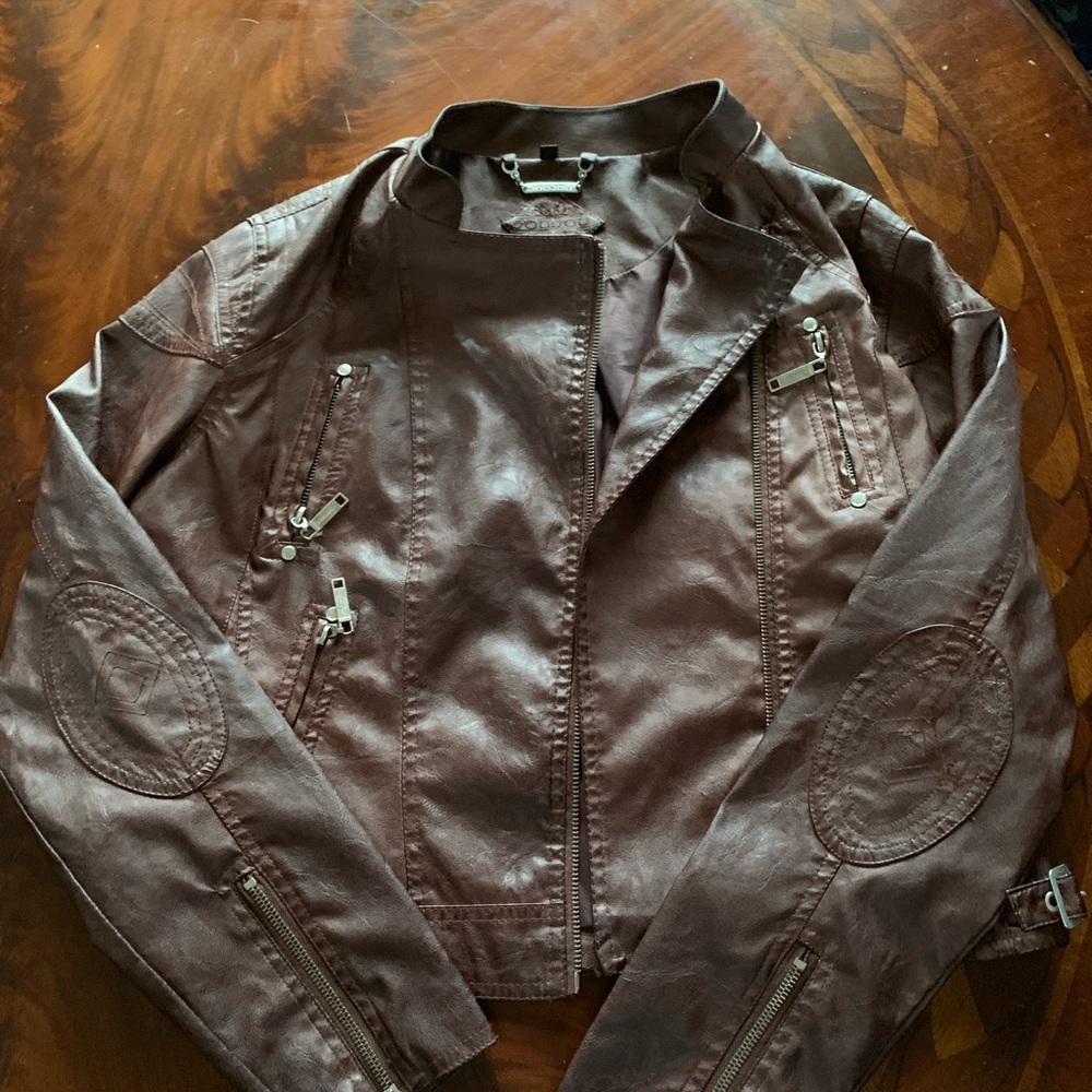 Pleather jacket